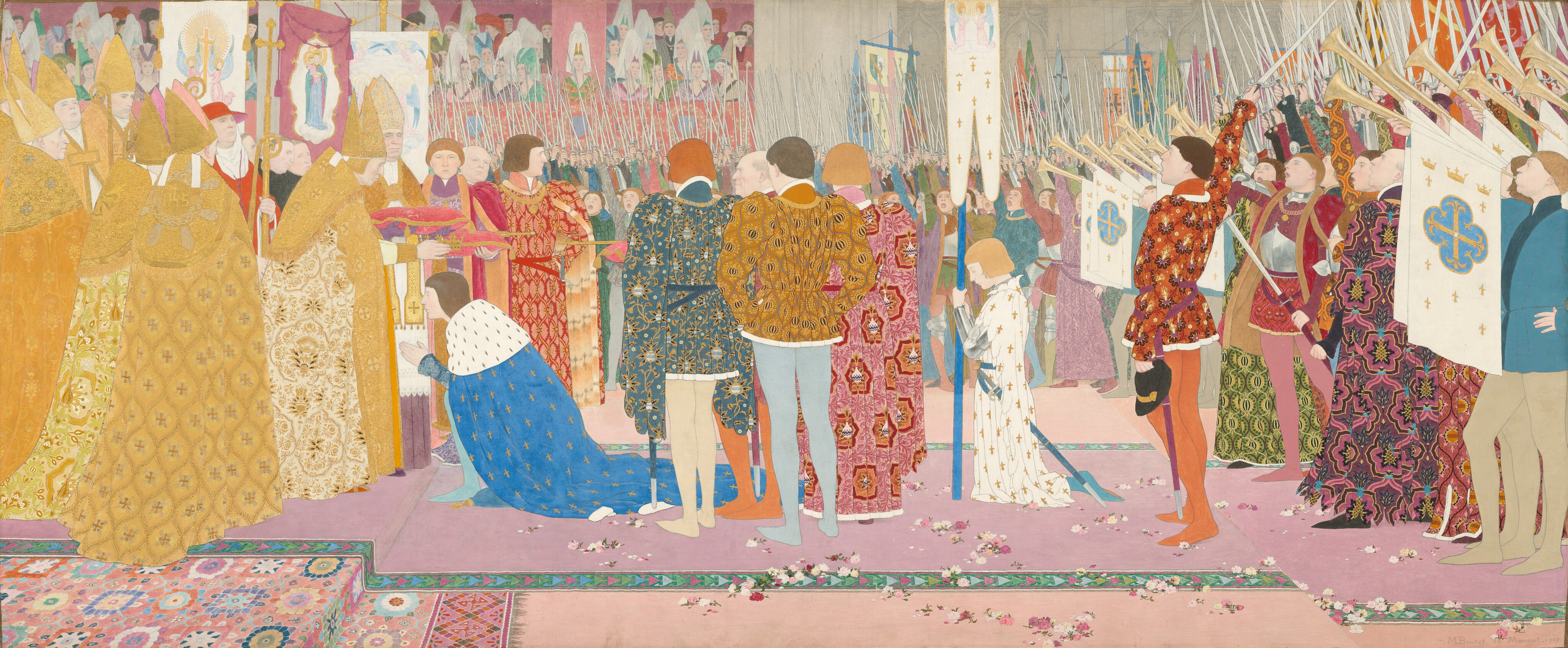 The Crowning at Rheims